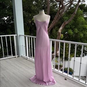 Victoria Beckham Lavender Maxi Dress
